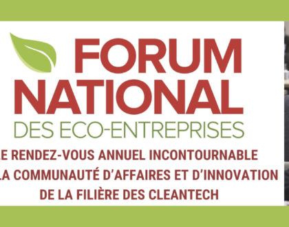 Forum national des éco-entreprises 2022