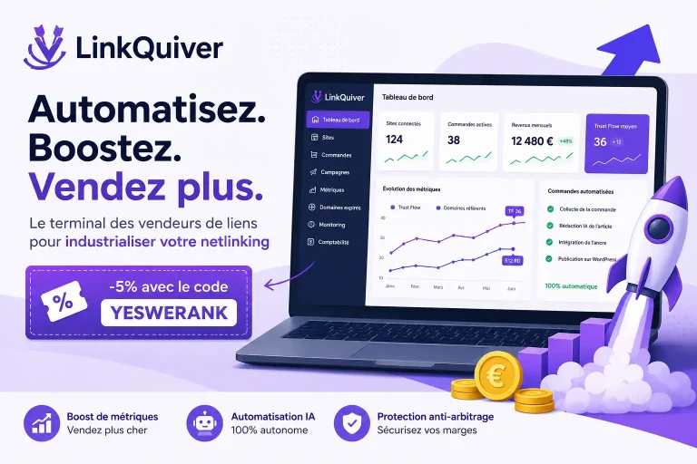 linkquiver code promo copier coller