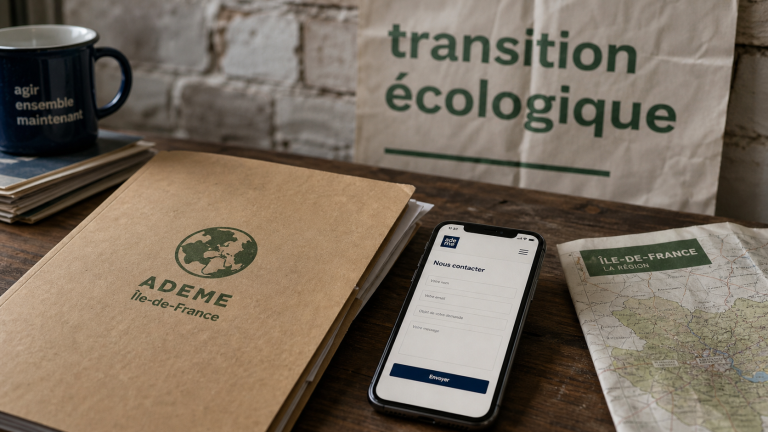 ADEME - agence de la transition écologique à Paris pour projets climat, énergie et déchets