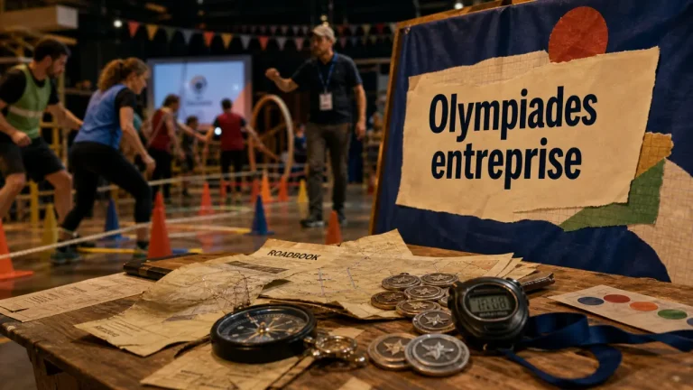 Olympiades entreprise : jeu en équipe inclusif
