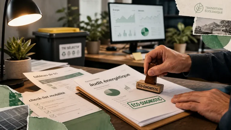 Écologie dans les entreprises : audit énergétique et tri des déchets au bureau