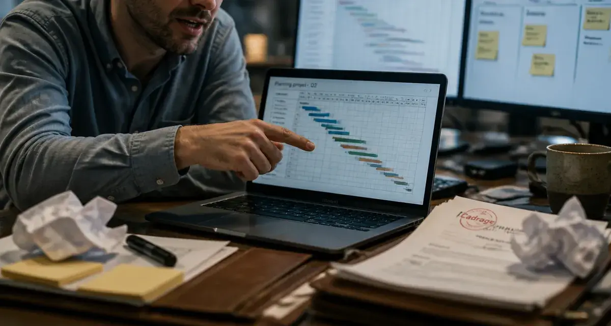 Fiche métier chef de projet : chef de projet entre stratégie et opérationnel (planification, Gantt, Kanban)