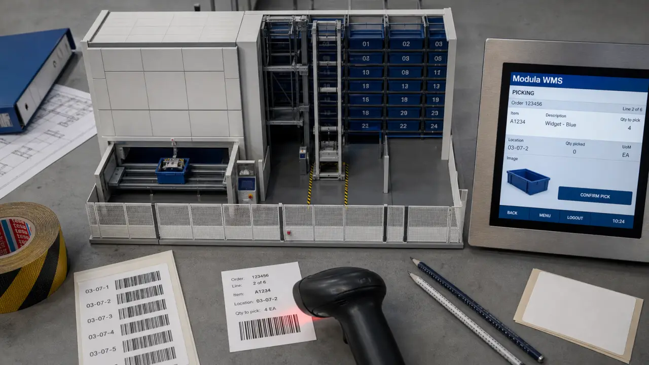 Modula logiciel WMS pour piloter des stockeurs automatisés en entrepôt