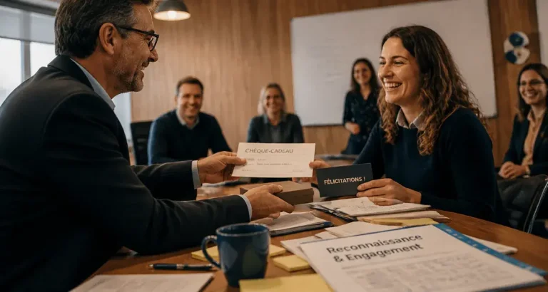 Récompenser les salariés : chèque-cadeau et carte de félicitations en entreprise