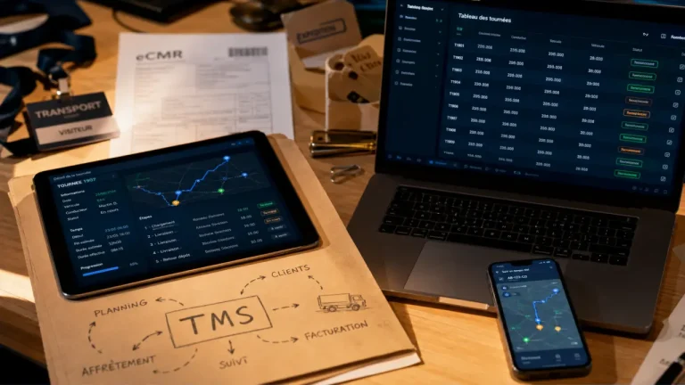 TMS IT transport : automatisation et visibilité des tournées GPS