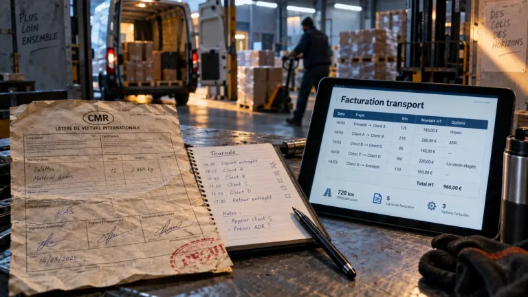 Logiciel facturation transport : CMR signée, facturation sans ressaisie