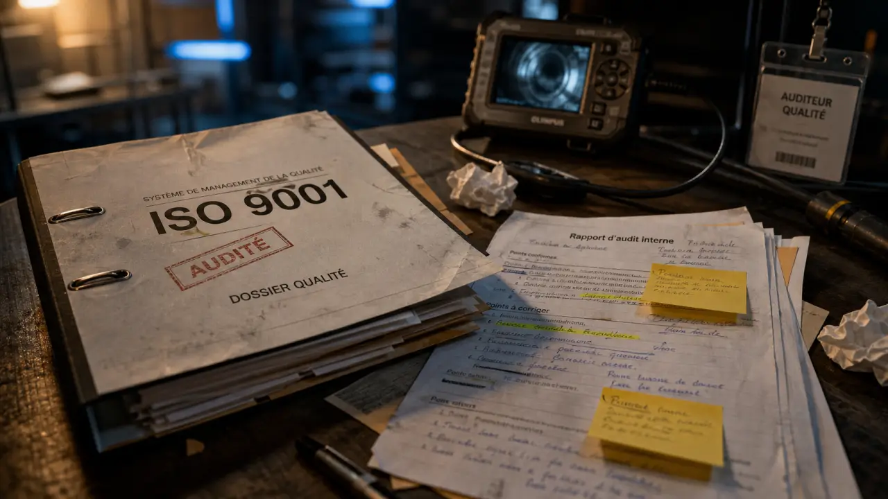 Management de transition qualité : audit et SMQ à sécuriser, non-conformité en première ligne