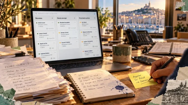 Automatisation commerciale marseille : CRM et relances clients sans oubli