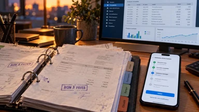 Sage automatisation comptable : validation des factures, moins de ressaisie